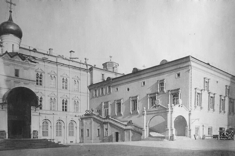 Исторический вид Грановитой палаты